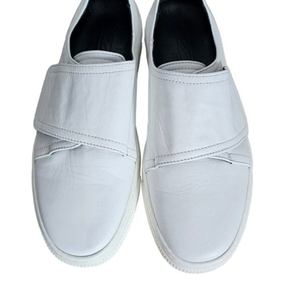 ZCD Montreal Senna slip-on leather sneakers white women's size 37 - Picture 6 of 13